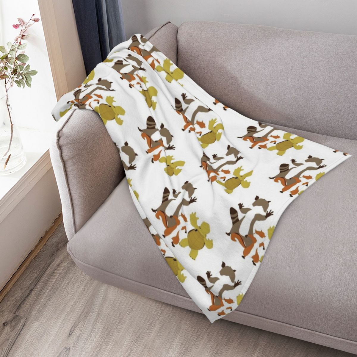 Over the Hedge Throw Blanket v - đánh giá và giá Anime Cosplay Idea