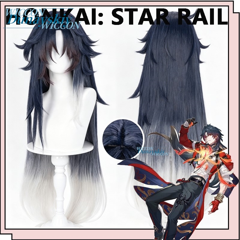 Game Honkai Star Rail Mortenax - đánh giá và giá Anime Cosplay Blue Hair