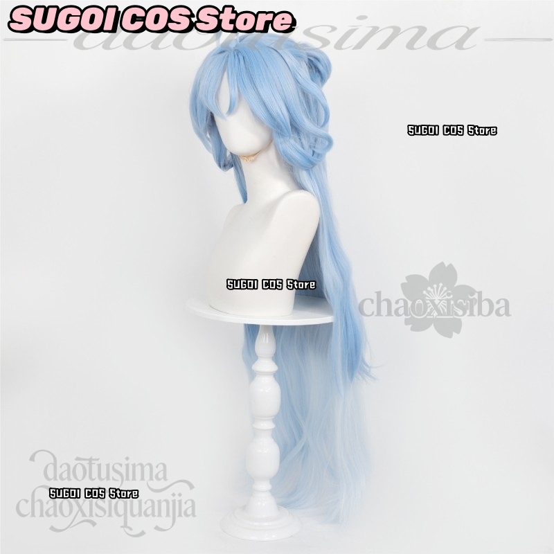 C921Anime Game Wuthering Waves - đánh giá và giá Anime Cosplay Blue Hair