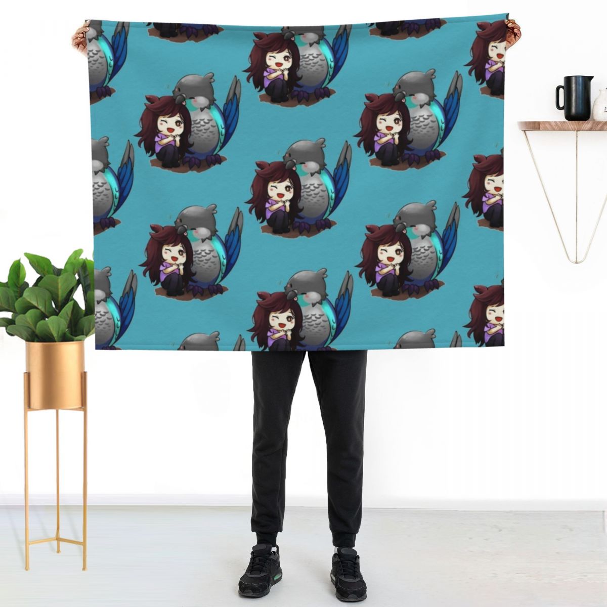 Love Bird Throw Blanket cospla - đánh giá và giá Anime Cosplay Idea