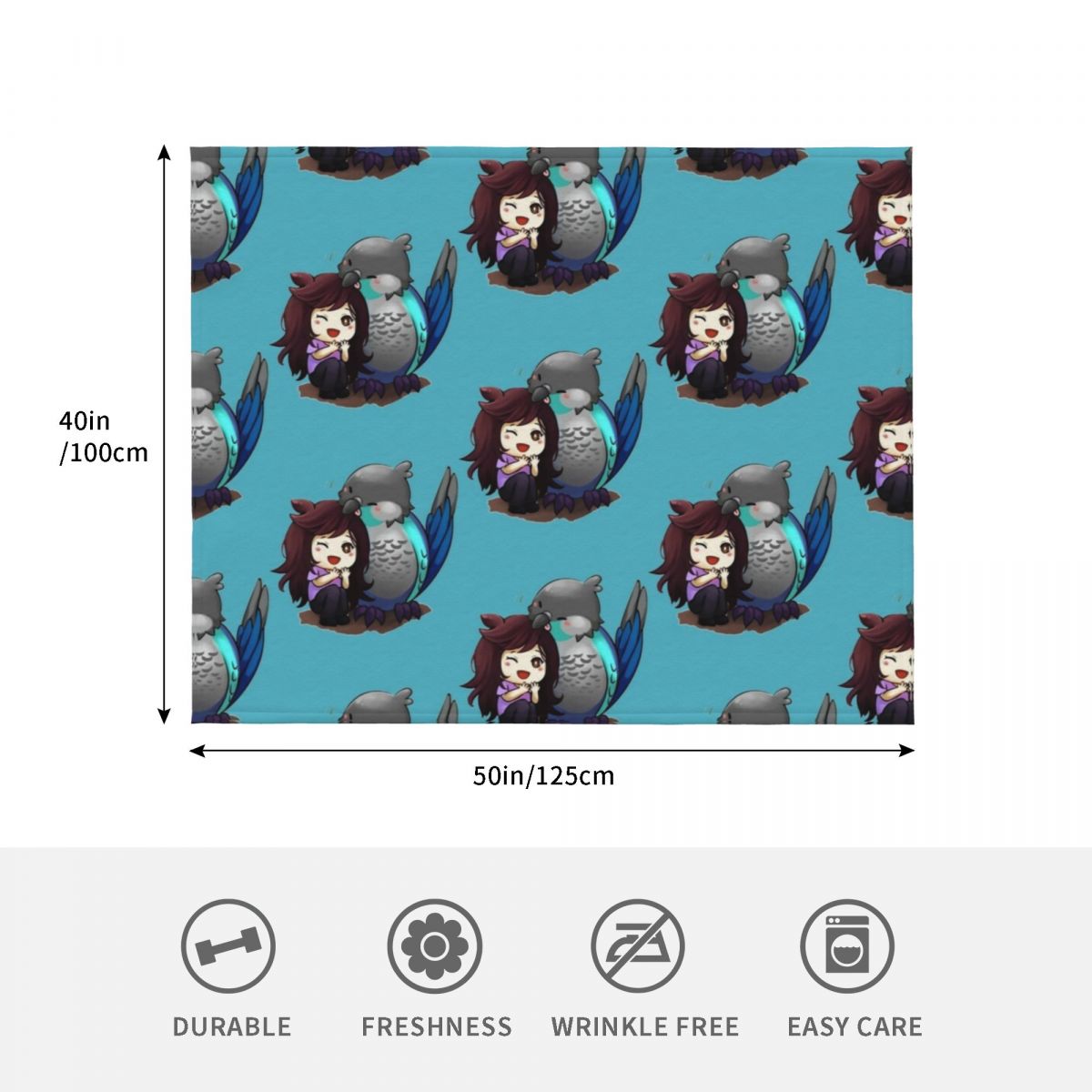 Love Bird Throw Blanket cospla - đánh giá và giá Anime Cosplay Idea