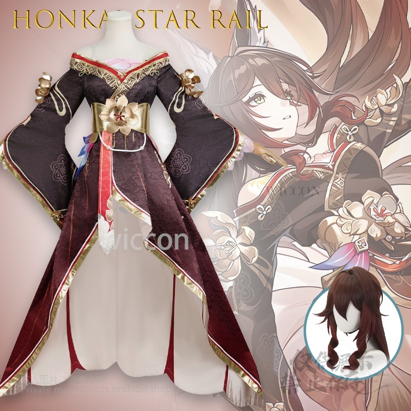 Game Honkai Star Rail Tingyun  - đánh giá và giá Anime Cosplay Jumpsuit