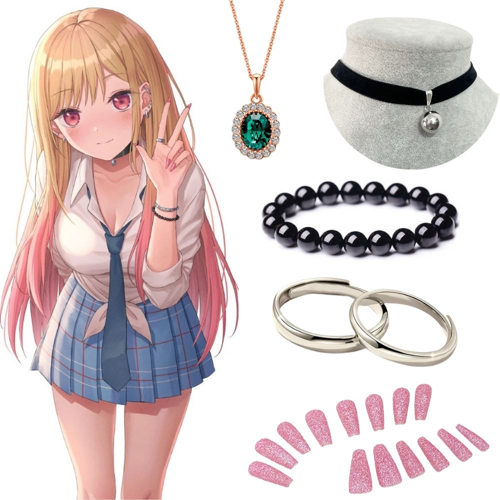 Kitagawa Marin Earrings Neckla - đánh giá và giá Kitagawa Anime Cosplay